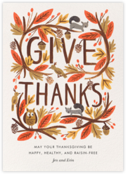Thanksgiving Cards Send Online Instantly Track Opens