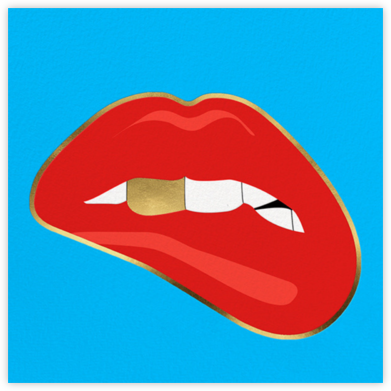 Gold Tooth - Jonathan Adler - Valentine's Day Cards