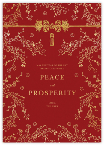 Lunar New Year Cards | Send online instantly | Track opens