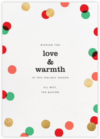 Carnaby (Tall) - Red/Green - Paperless Post - Christmas Cards