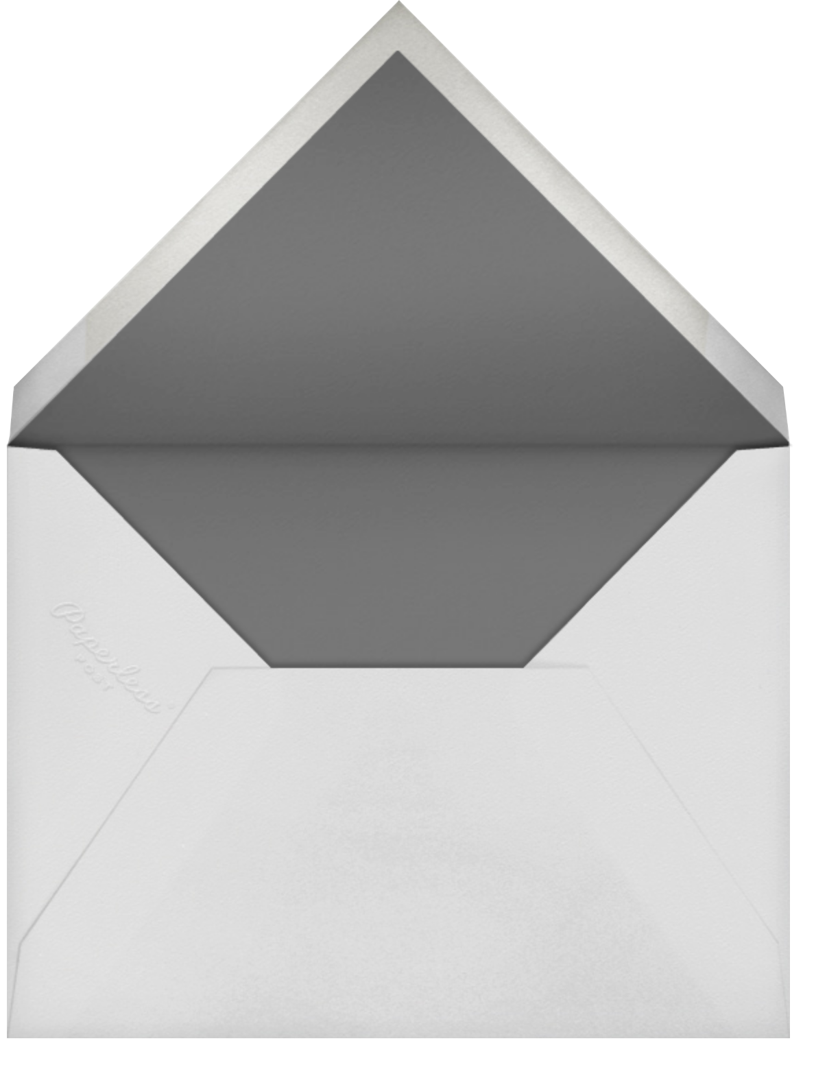 Ticket Holder (Two-Sided Tall) - Paperless Post - Envelope