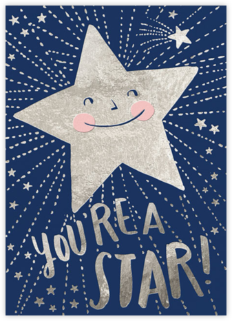 You're a Star  - Hello!Lucky - Graduation Cards
