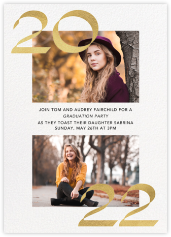 Bookends - Paperless Post - Virtual Graduation Party Invitations
