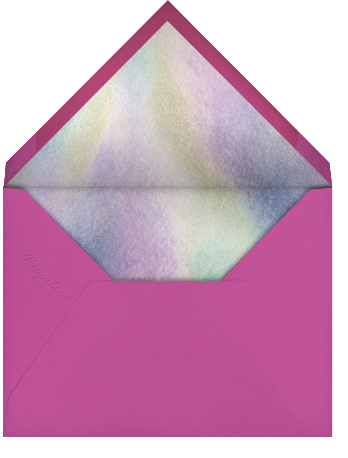 Unicorn Cake - Paperless Post - Envelope