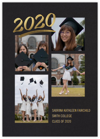 Scrapbooked - Paperless Post - College Graduation Announcements