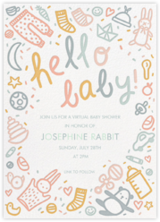 Baby Shower Invitations Send Online Instantly Rsvp Tracking Online invites (or evites) from services like evite, paperless post, and punchbowl make it easy for even the most technologically challenged. baby shower invitations send online