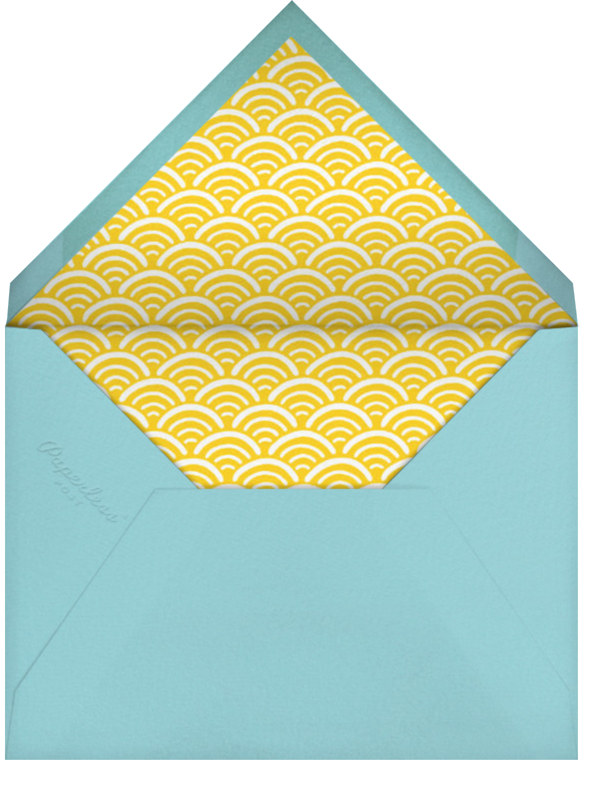 Gold Thoughts - Paperless Post - Envelope