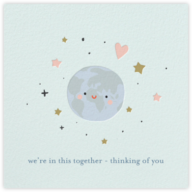 Shared Space - Little Cube - Thinking of you cards