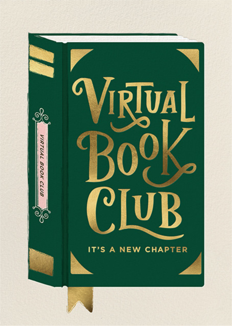 Virtual Book Club | Send online instantly | RSVP tracking
