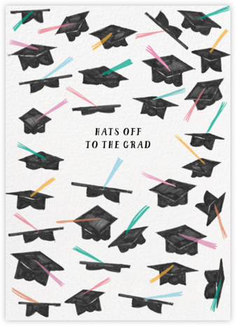 Pastel Caps - Mr. Boddington's Studio - Graduation Cards