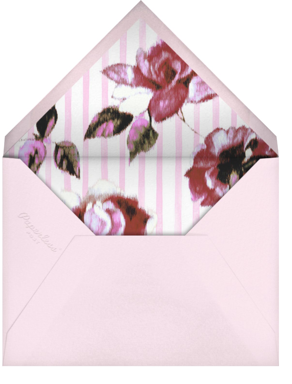 Abstracted Bloom (Greeting) - Pink - Carolina Herrera - Envelope