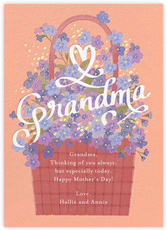 Flowers for Grandma - Paperless Post - Mother's Day Cards