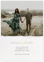 Photo Save The Dates Send Online Instantly Track Opens