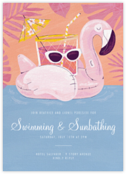 Pool Party Invitations Send Online Instantly Rsvp Tracking