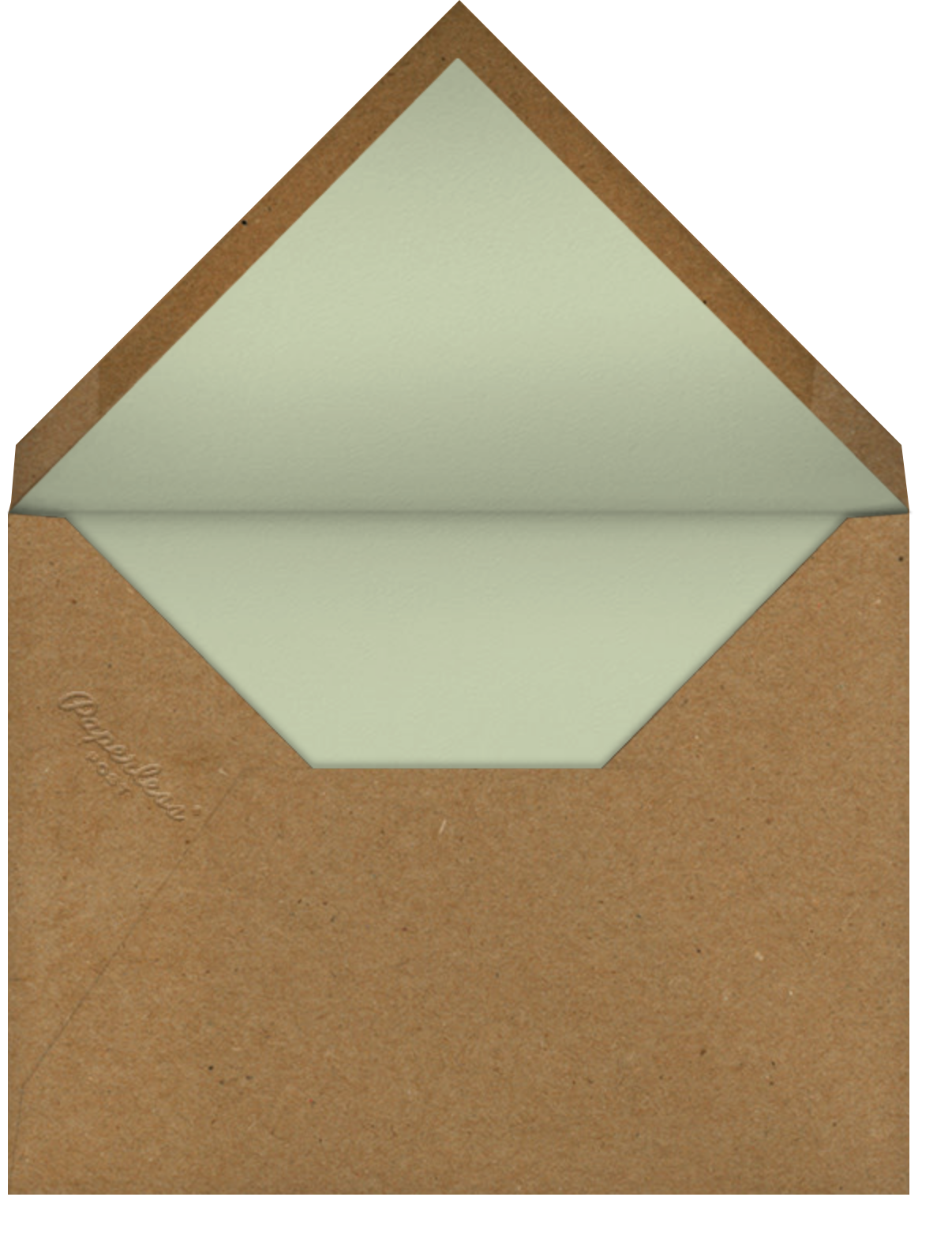 Talbot - Gold - Paperless Post - Envelope