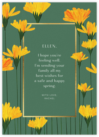 Petals Up - Anthropologie - Thinking of you cards