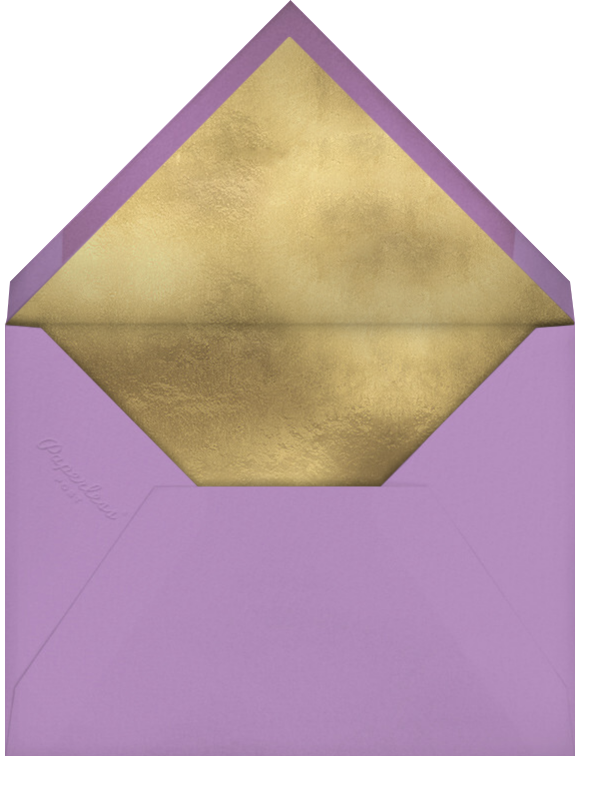 Mylar Balloon - Gold - Paperless Post - Envelope