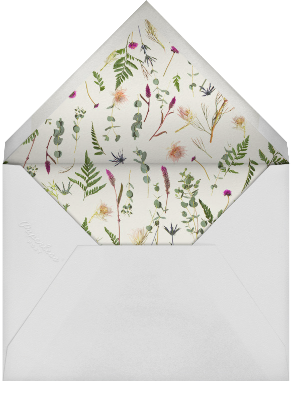 Fleurs Sauvages (Tall) - Paperless Post - Envelope
