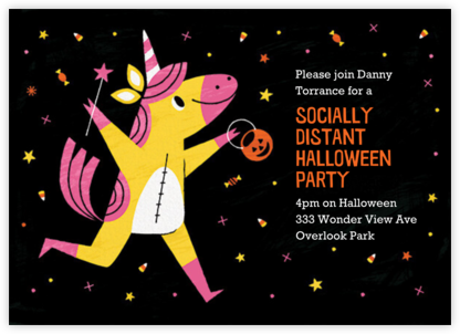 Candy Corn Magic - Paperless Post - Halloween invitations 