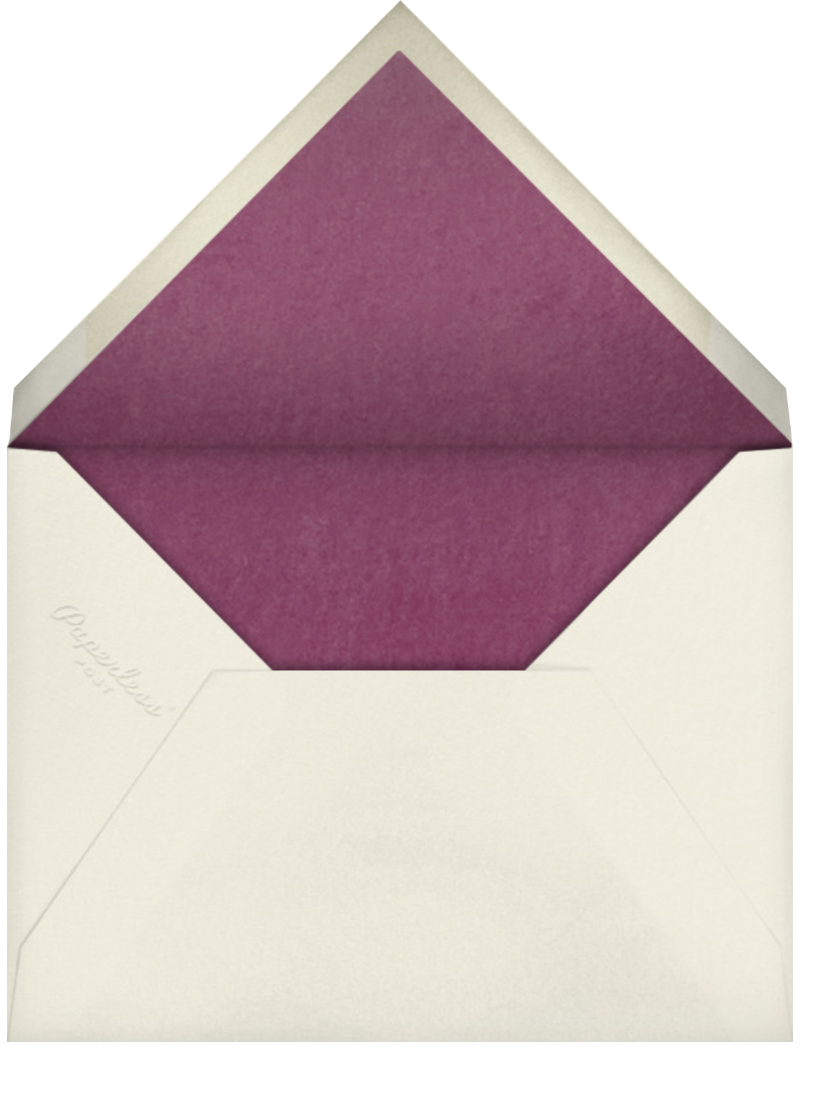 Painted Pomegranates - Paperless Post - Envelope