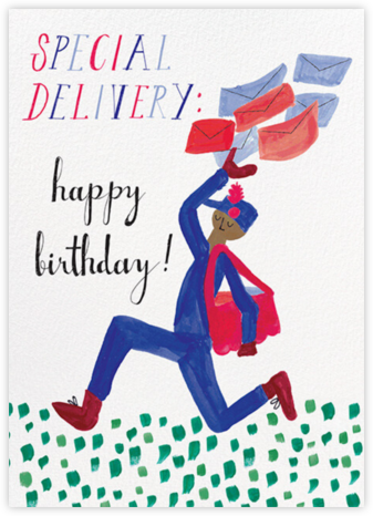 Special Delivery - Tan - Mr. Boddington's Studio - Birthday cards