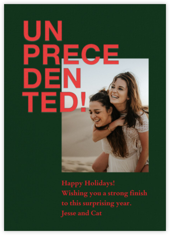 Unprecedented - Cheree Berry Paper & Design - Covid Christmas Cards