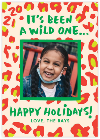 Wild Year - Cheree Berry Paper & Design - Holiday Photo Cards 