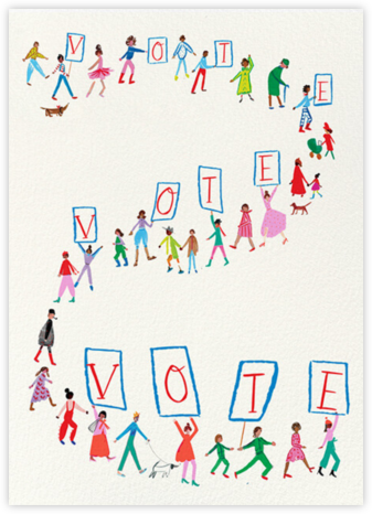 Voter Line - Mr. Boddington's Studio - Political action
