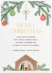 Christmas Party Invitations Send Online Instantly Rsvp Tracking