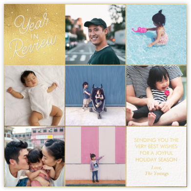 Highlight Reel - Paperless Post - Holiday Photo Cards 