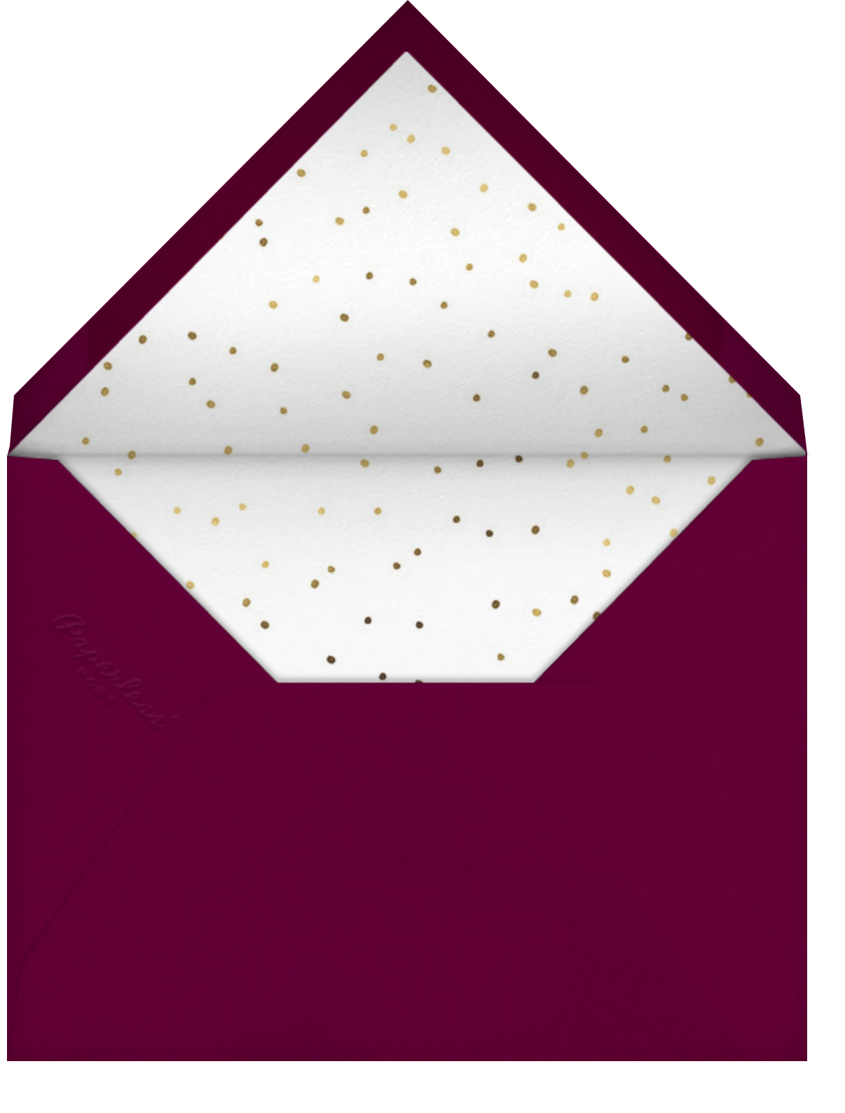 Gold Antlers - Meri Meri - Envelope