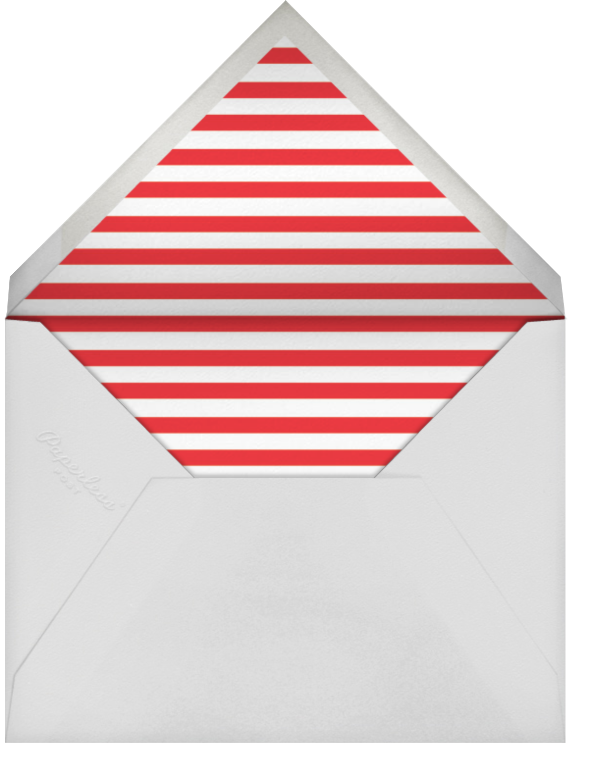 Santa Hat - Single Photo - The Indigo Bunting - Envelope