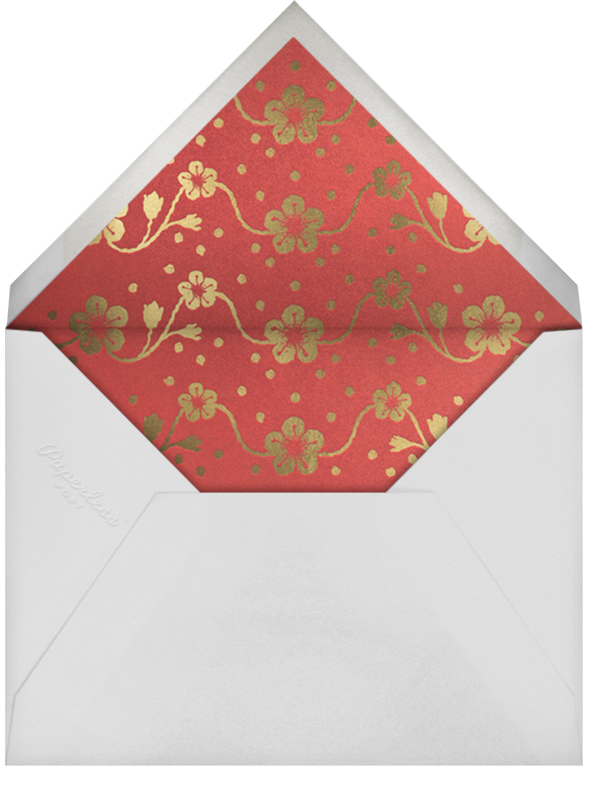 Floral Lantern - Paperless Post - Envelope