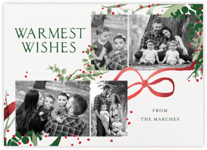 Yule-tied (Multi-Photo) - Paperless Post - Holiday Photo Cards 