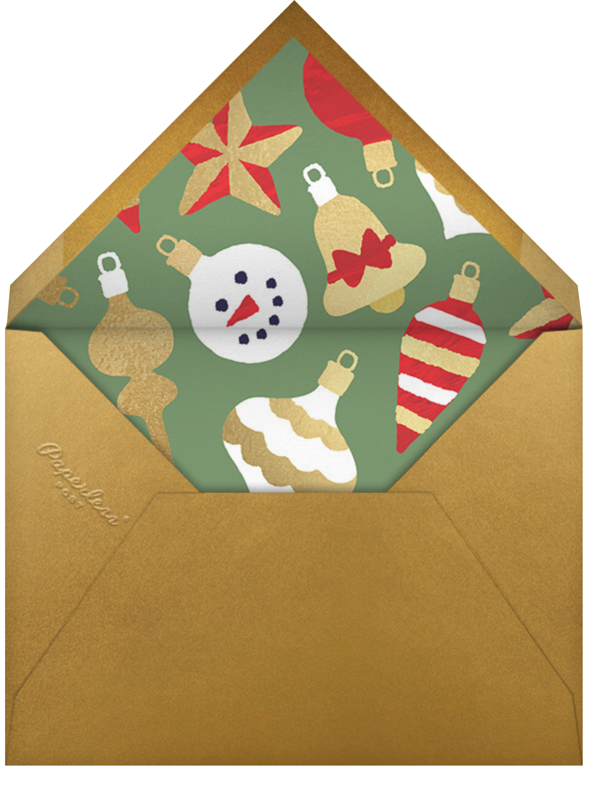 Home Screen (2 Photos) - Green - Paperless Post - Envelope