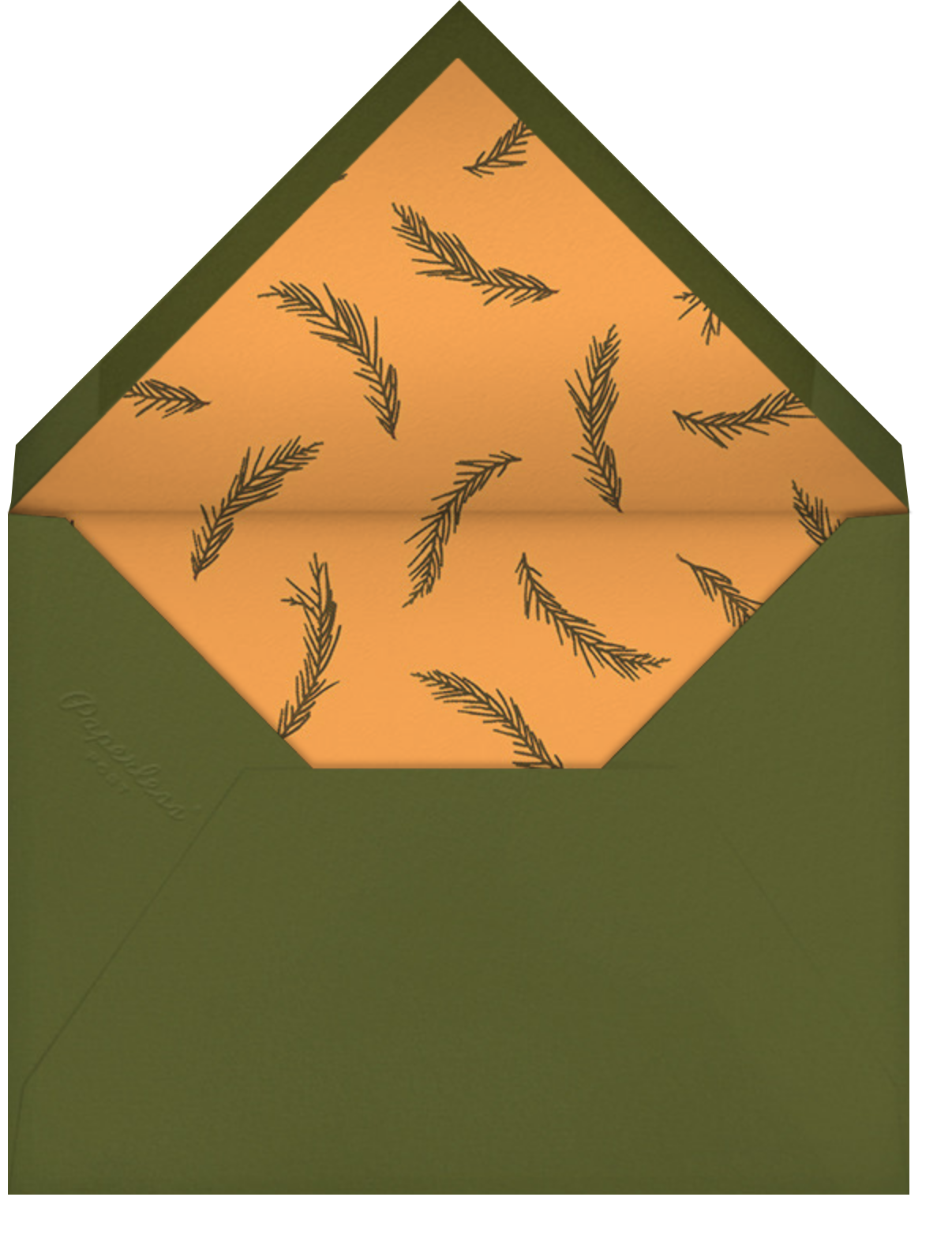 Orange Potpourri - Greetings - Paperless Post - Envelope