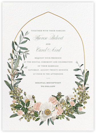 Mirabelle (Invitation) - Paperless Post - Online Wedding Invitations