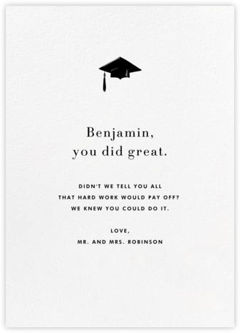 White (Tall) - Paperless Post - Graduation Cards