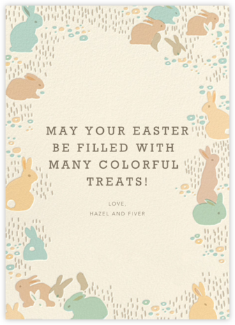 Bunny Bounty - Hello!Lucky - Easter Cards