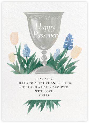 Kiddush Cup - Paperless Post - Passover Cards