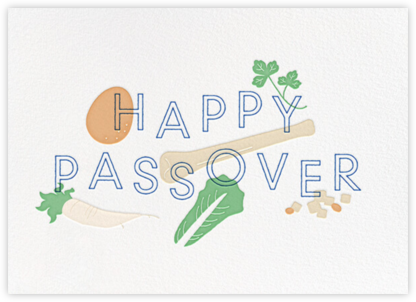 Modern Seder - Paperless Post - Passover Cards