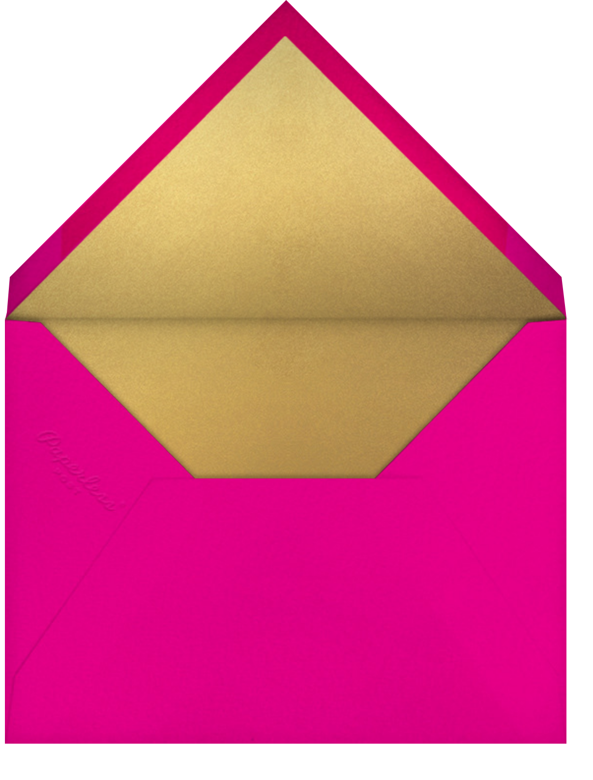 Lantern Tassels - Multi - Paperless Post - Envelope