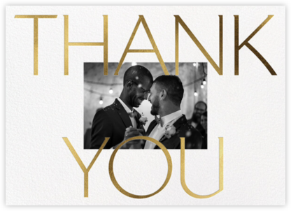 Biggest Thanks - Paperless Post - Wedding Thank You Cards 