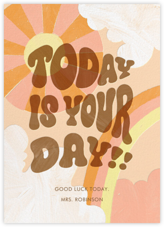 Happy Skies - Paperless Post - Good Luck Cards