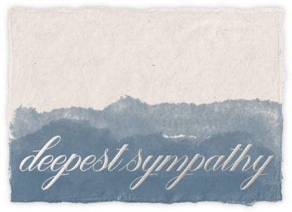 Deep Sympathy - Paperless Post