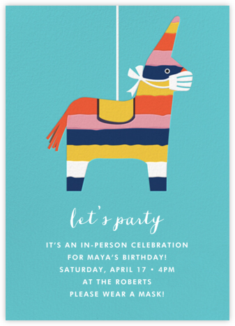Masked Donkey - Cheree Berry Paper & Design - Kids’ Birthday Cards
