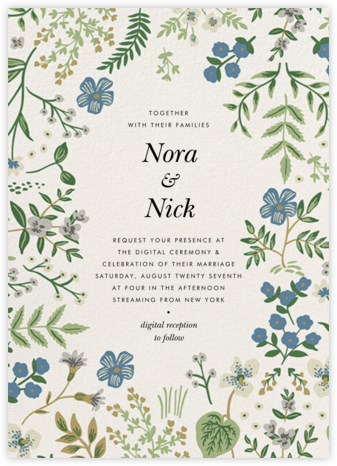 Hawthorne (Invitation) - Rifle Paper Co. - Romantic wedding invitations 