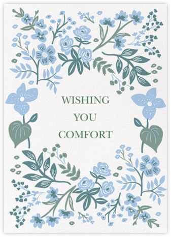 Indigo Sympathy - Rifle Paper Co. - Get Well Cards
