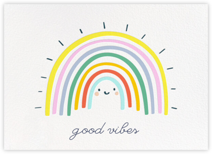 Rainbow Smile - Little Cube - Online Greeting Cards