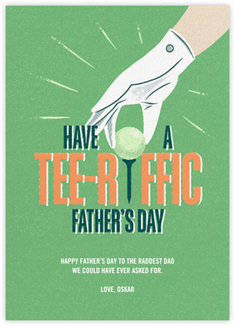 Tee Hee - Fair - Paperless Post - Father's Day Cards